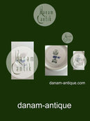 Royal Copenhagen Kaffekop og Underkop med Tyk Kant No 8193