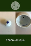 Royal Copenhagen Blå Blomst Flettet Låg No 8145