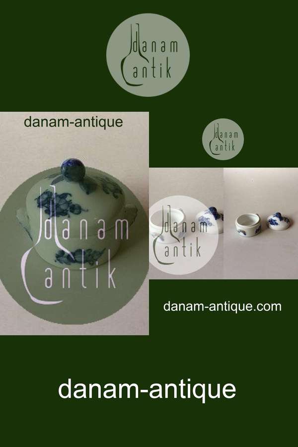 ロイヤルコペンハーゲン ブルーフラワー 編み込みシュガーボウル 蓋