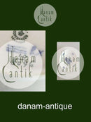 Royal Copenhagen Blå Blomst Flettet Frokosttallerken No. 8096