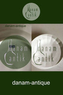 皇家哥本哈根白蓝花边深盘