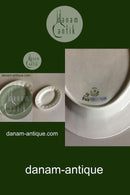 Royal Copenhagen White Blue Flower Angular Oval Serving Dish No 8605