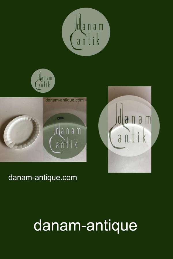 Royal Copenhagen White Blue Flower Angular Large Oval Serving Dish No 8541