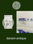 Royal Copenhagen Blaue Blume Geschweißtes Tablett Nr. 1694