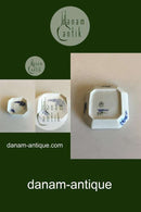 Royal Copenhagen Blaue Blume geschweißte Untertasse für Mokkatasse Nr. 1674