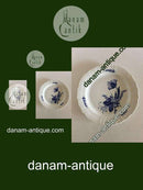 Royal Copenhagen Blå Blomst Svejfet Rundt Serveringsfad No 1563