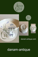 Royal Copenhagen Blå Blomst Svejfet Kageopsats No 1528