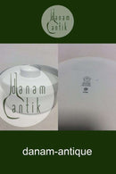 Royal Copenhagen Fajance Blå Kant Lågskål med låg no 3086