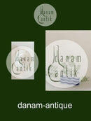 Royal Copenhagen Brun Iris Dyb Tallerken No 10516