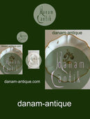 Royal Copenhagen Brown Iris Cake Dish No 9458