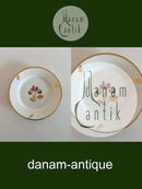 Royal Copenhagen Brown Iris Cake Plate No 9055.