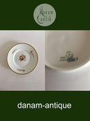 Royal Copenhagen Brauner Rosenteller Nr. 10520