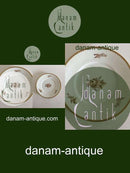 Royal Copenhagen Braune Rose Speiseteller Nr. 688/10519