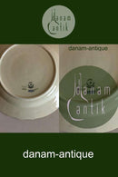 Royal Copenhagen Creme Svejfet med Guld (Stel 1235) Spisetallerken No 1621