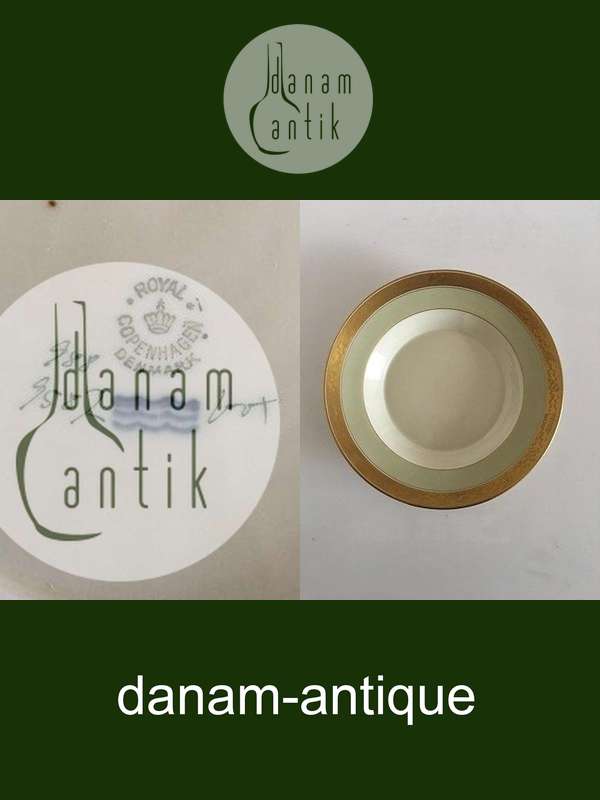 Royal Copenhagen Dagmar Dyb Tallerken No. 9587