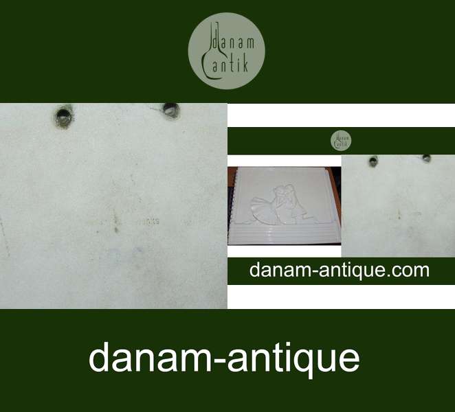 Unika Vægrelief af Edith Willumsen lavet på Bing & Grøndahl