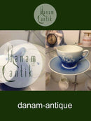 Bing & Grøndahl Julerose Expresso/Mokka kop og underkop No 462