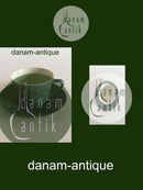 Bing & Grøndahl Kronjyden Blå Azur Kaffekop og Underkop