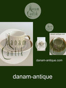 Bing & Grondahl Jens Quistgaard コーヒーカップ＆ソーサー（レリーフシリーズ）。