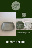 Bing & Grøndahl / Kronjyden Grå Cordial Dybt Servingsfad