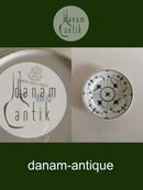 Bing & Grøndahl Blåmalet Musselmalet Riflet Dessert Tallerken