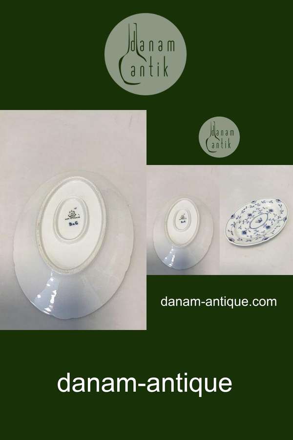 Bing og Grøndahl Sommerfugl Ovalt Fad No. 17