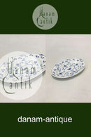 Bing og Grøndahl Sommerfugl Ovalt fad No. 8