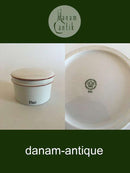 Bing & Grondahl Paté Jar with Lid No 553 from the Apothecary Collection