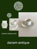 ビング＆グロンダール ヘニングコッペル ホワイトエスプレッソカップ＆ソーサー No 463