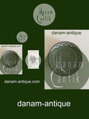 Bing Grondahl/Kronjyden炻器灰色Cordial Asiet/Butter Bowl No 332