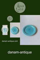 Bing & Grondahl Stoneware Mint Green Cordial/Palet Lunch Plate No 326