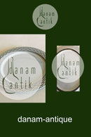 Bing og Grøndahl/Kronjyden Grå Cordial Frokosttallerken No. 326