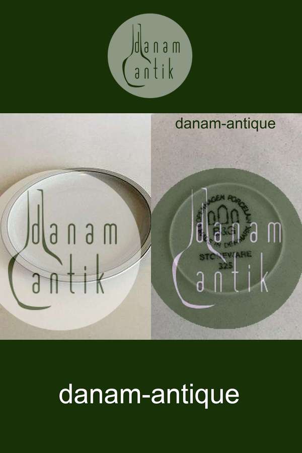 Bing & Grøndahl Stentøj Columbia Tallerken No 325