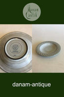 Bing & Grondahl/Kronjyden Gray Cordial Little Deep Plate No 323