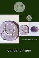 Bing & Grondahl / Kronjyden Purple "Cordial" Deep Plate No. 322.