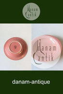 Bing & Grondahl / Kronjyden Pink Cordial Deep Plate No. 322