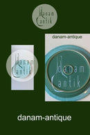 Bing & Grondahl Stoneware Mint Green Cordial/Palet Round Cake Tray No 304