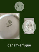 Bing & Grøndahl Rund Asiet med Lilla Blomst No 42B