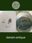 Sjælden Bing & Grøndahl Måge med Guld Fiske Middagstallerken No 25 Torsk