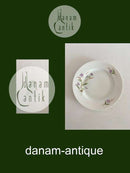 Bing & Grøndahl Spise Tallerken med Lilla Blomst