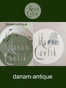 Bing & Grøndahl Frokost Tallerken med Lilla Blomst