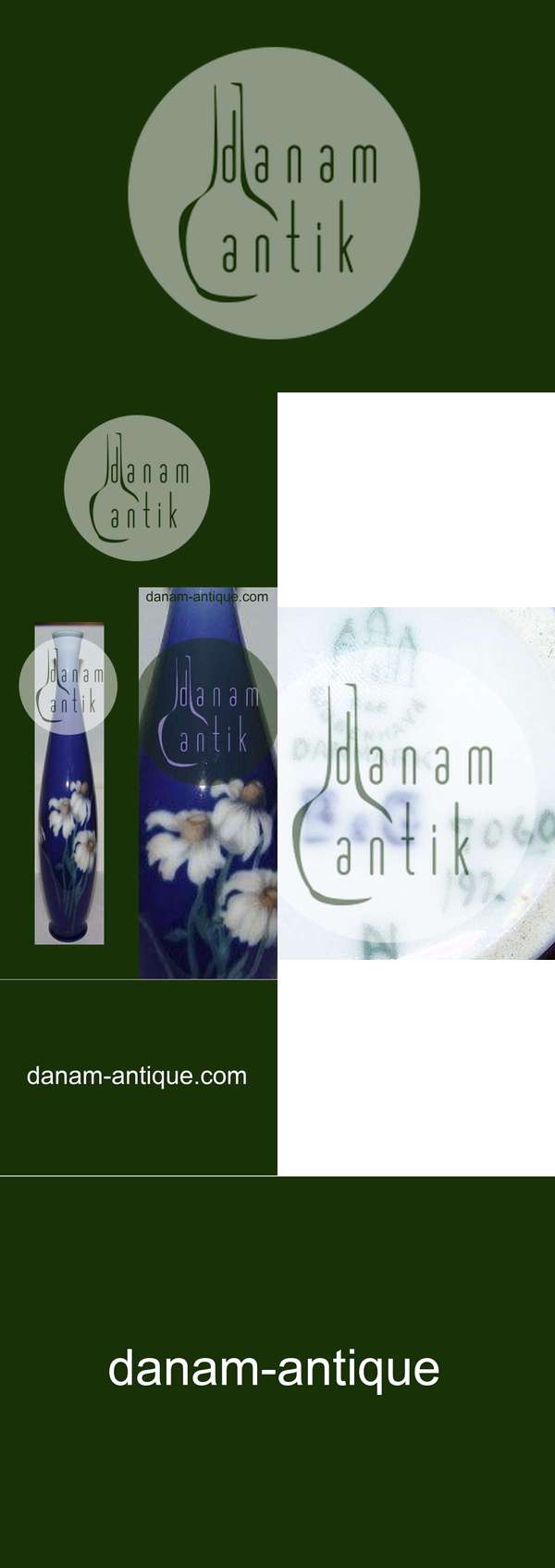 Bing & Grøndahl Art Nouveau Vase No 7060/192