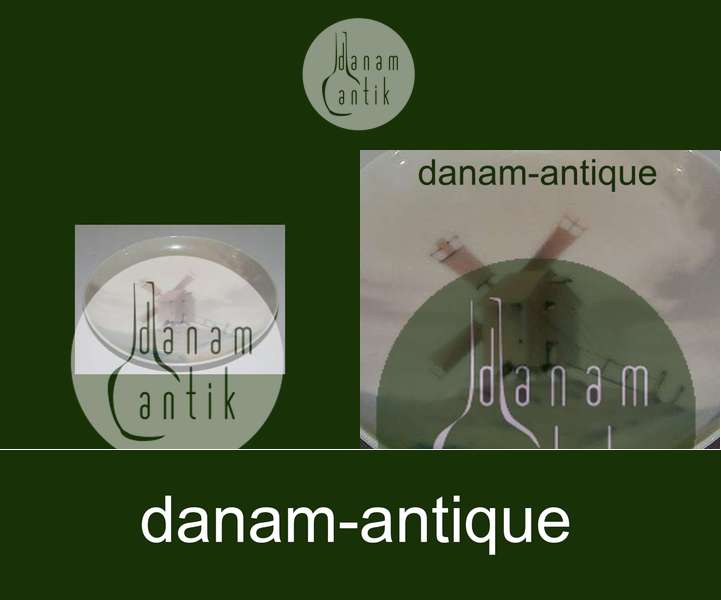 Bing & Grøndahl Vægtallerken med vindmølle No 4218/357-13