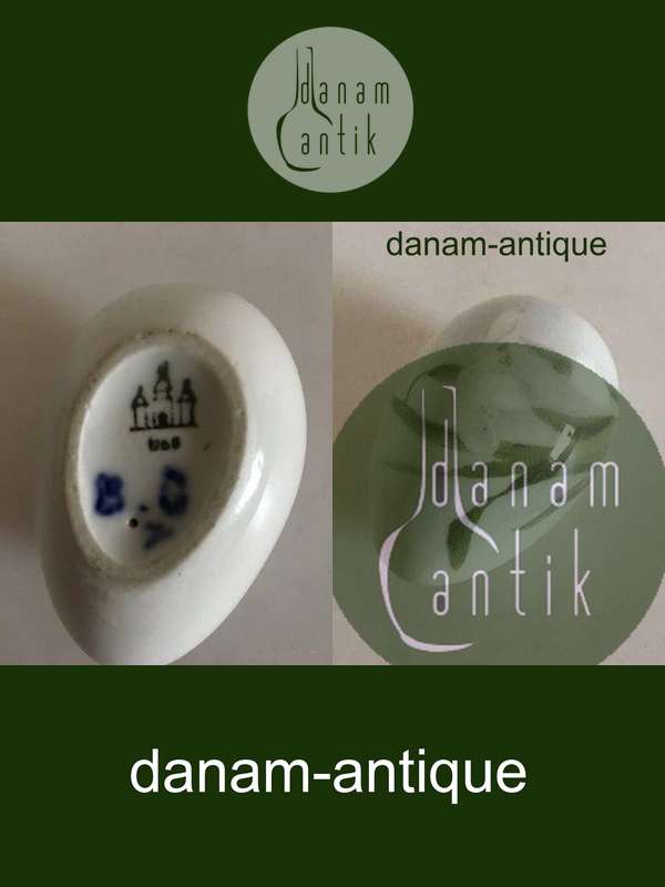 Bing & Grøndahl Art Nouveau Æg med Vintergæk.