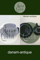 Bing & Grondahl Edith Sonne Bruun Deep Blue Tea Cup and Saucer No 473