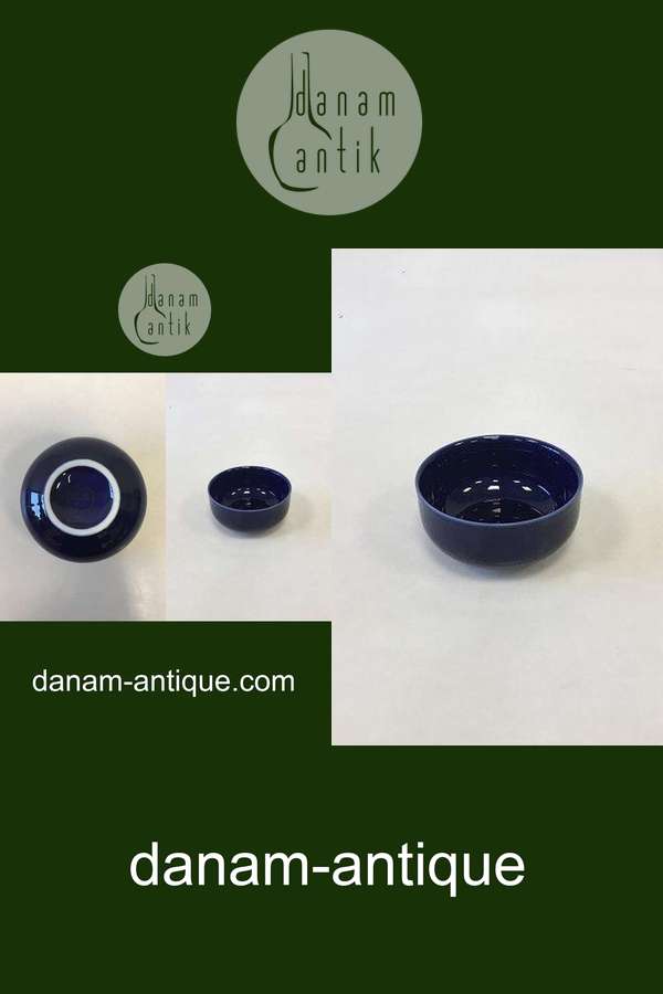 Bing & Grøndahl Edith Sonne Bruun Dybblåtstel Sukkerskål No 402