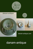 Bing & Grondahl Vase with Cork and decorated with Cherry Flowers No 1080