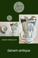 Bing & Grøndahl Kantet vase af Lisa Enquist No 5818/1898