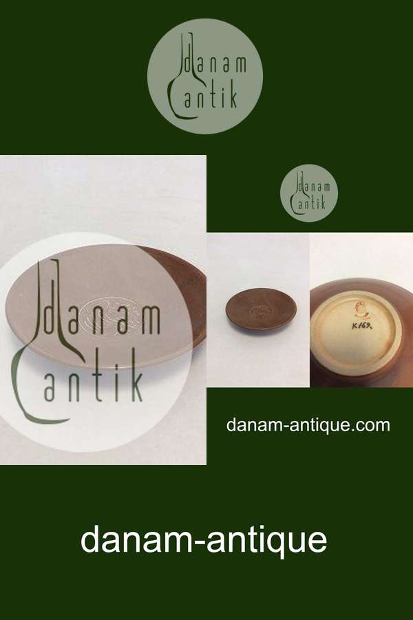 Bing & Grøndahl Stentøjsskål med fugl No K169