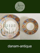 Bing & Grøndahl Pragt Tallerken fra det Oldenborgske stel fra 1861 designet af Christian Hansen